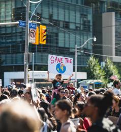 Climate protest